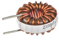 2300ht-220-v-rc Bourns 22 μH ±15% Toroidal Inductor, 19A Idc, 8mΩ Rdc, 2300HT