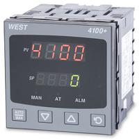 p4100-2-2-1-1-0-0-2-0 West Instruments P4100+ Panel Mount PID Temperature Controller, 96 x 96mm 1 Input, 3 Output Relay, SSR, 100 →