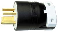 hbl8451c Hubbell USA Mains Plug, 50A Black, Cable Mount Nylon Screw, 250 V