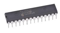 pic16f876-04isp Microchip PIC16F876-04I/SP, 8 bit PIC, PIC16F87X Microcontroller, 20 MHz, 14kB FLASH, 28-Pin PDIP
