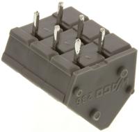 236-403 WAGO 236 Series PCB Terminal Block, 3-Contact, 5.08mm Pitch, 1-Row, Cage Clamp Termination