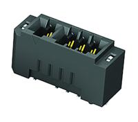 mec2-30-01-l-dv-wt Samtec MEC2 Series Female Edge Connector, Surface Mount, 60-Contacts, 2mm Pitch, 2-Row, Solder Termination