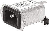 512000070 Schurter 15A, 250 V ac Male Panel Mount Filtered IEC Connector 5120.0007.0 None Fuse