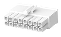 770583-1 TE Connectivity, Mini-Universal MATE-N-LOK Male Connector Housing, 4.14mm Pitch, 16 Way, 2 Row