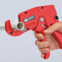 94-10-185 Knipex Pipe Cutter 6 → 35 mm, Cuts Plastic