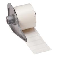 m7-29-423 Brady B-423 Black on White Cable Labels, 38.10 mm Width, 12.7mm Label Length, 38.1mm Label Width