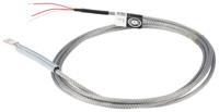 350-413 RS PRO PT100 Temperature Sensor, 9.4mm Dia, 26mm Long, 3 Wire, 400°C Max