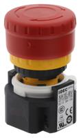 xa1e-bv313r Idec Emergency Stop Push Button, Panel Mount, 3P CO, IP65