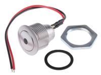 57m-511b ITW Switches 57M Series Illuminated Push Button Switch, Momentary, Panel Mount, 16.1mm Cutout, SPST, Blue LED, 48V dc,