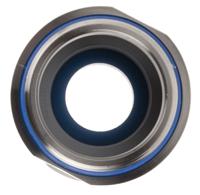 53806753 Lapp SKINTOP Series Metallic Stainless Steel Cable Gland, M32 Thread, 8mm min., 15mm max., IP68, IP69