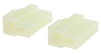 172130-1 TE Connectivity, AMP 250 2 Way Nylon 66 Crimp Terminal Housing, 6.35mm Tab Size, Natural
