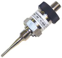409-e-420-0100-50 Electrotherm PT100 RTD Sensor, 6mm Dia, 50mm Long, G1/4, F0.15 +100°C Max