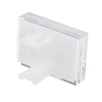 745-2593 RS PRO White Rectangular Push Button Lens for Use with SD16 Series