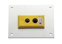 106-649 RS PRO Standard Size Thermocouple Connector Panel for Use with Thermocouple K, RoHS Standard