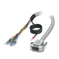2926373 Phoenix Contact Male 9 Pin D-sub Unterminated Serial Cable, 1m, 25/S, CABLE-D- 9SUB/M/OE/0 Series