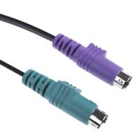 g84-4400lpbgb-2 Cherry Wired PS/2 Compact Trackball Keyboard, QWERTY (UK), Black