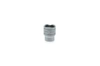 m140512-c Teng Tools 1/4 in Drive 12mm Standard Socket, 6 point, 25 mm Overall Length