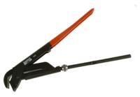 141 Bahco Model 90 Pipe Wrench, 320.0 mm Overall, Angled Tip