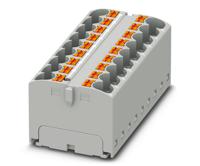 3273834 Phoenix Contact Distribution Block, 18 Way, 6mm², 32A, 450 V, Grey