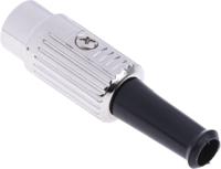 491-162 RS PRO 6 Pole Din Plug, 1A, 100 V ac, Push Lock, Male, Cable Mount