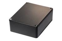 1590bbsbk Hammond 1590 Series Die Cast Aluminium Alloy Enclosure, IP54, 119 x 94 x 42mm