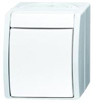 26017-w-54 Busch Jaeger - ABB Rocker Light Switch, 1 Gang