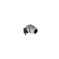 pxmbni12ram12apcm12 Bulgin Circular Connector, 12 Contacts, Panel, M12 Connector, Socket, Male, IP67, Buccaneer M12 Series