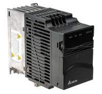 vfd007e43t Delta Electronics Inverter Drive, 0.75 kW, 3 Phase, 460 V ac, 3.2 A, VFD-E Series