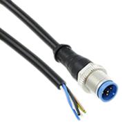1-2273034-1 TE Connectivity Male 5 way M12 to Unterminated 5 way Free End Sensor Actuator Cable, 1.5 m