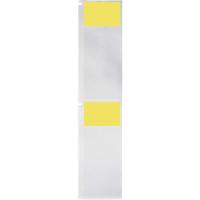 m6-33-427-yl Brady B-427 Yellow, Transparent Label, 38.10mm Width, 25.40mm Height, 100 Qty