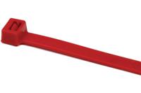 111-04804-t50r-pa66-rd HellermannTyton Cable Tie, 200mm x 4.6 mm, Red Polyamide 6.6 (PA66), Pk-100