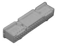 pudp-40v-s JST, PUD Female Connector Housing, 2mm Pitch, 40 Way, 2 Row