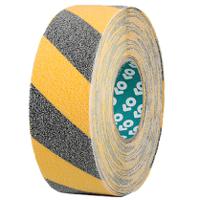 at2000 Advance Tapes Black/Yellow PVC 18m Hazard Tape, 1mm Thickness