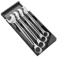 mod440-2pb Facom MOD440 Series 4-Piece Spanner Set, 27 in, 29 in, 30 in, 32 in, Thermoplastic