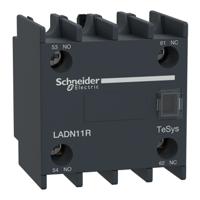 ladn11r Auxiliary Contact Block, 2 Contact, NO/NC, Screw Mount, TeSys Deca TeSyS D