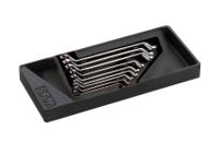 105-j9m SAM 9-Piece Spanner Set, 6 x 7 → 21 x 23 mm, Chrome Vanadium Steel