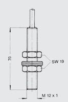 48730499 WIKA IP54 SPDT Through Hole Magnetic Reed Switch, 500mA 230V