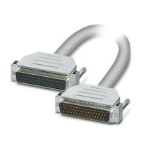 1066679 Phoenix Contact Female 50 Pin D-sub to Male 50 Pin D-sub Serial Cable, 2m