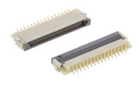 fh12-16s-1sh55 Hirose, FH12 1mm Pitch 16 Way Right Angle Female FPC Connector, ZIF Bottom Contact