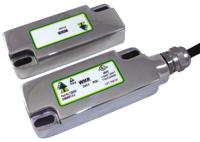 136009 IDEM WMR Series Magnetic Non-Contact Safety Switch, 250V ac, 316 Stainless Steel Housing, NC, 2m Cable