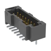 t2m-107-01-l-d-sm-wt-k-tr Samtec T2M Series Vertical Surface PCB Header, 14 Contact(s), 2 mm Pitch, 2 Row, Shrouded