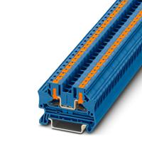 1088729 Phoenix Contact  PTV Series Blue, Push In Termination