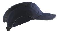 abr000-000-500 JSP Dark Blue Standard Peak Safety Cap, HDPE Protective Material