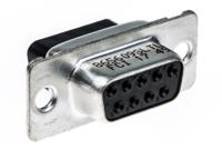 865609sltlf Amphenol Communications Solutions 8656 9 Way Cable Mount D-sub Connector Socket, 2.74mm Pitch