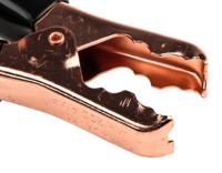 bu-41a-0 Mueller Electric Crocodile Clip, Copper-Plated Steel Contact, 200A, Black