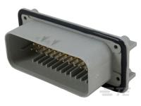 1-776163-4 TE Connectivity Automotive Connector Plug Grey PCB 35 Way, Solder Termination
