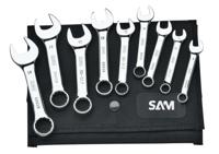 50-str9 SAM 9-Piece Combination Spanner Set, 8 → 19 mm