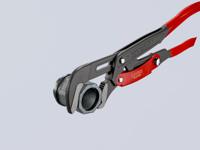 83-61-015 Knipex Pipe Wrench, 420 mm Overall, 60mm Jaw Capacity, Plastic Handle
