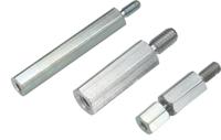 971700321 Wurth Elektronik Standoff, M3 Thread, 70mm Body, Steel, Male/Female, 6mm Stud