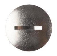 52103145 Lapp Blanking Plug, M32, Nickel Plated Brass, 35mm Diameter, Threaded